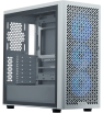 Boîtier Cooler Master Elite 502 / 3x FAN ARGB  / Blanc