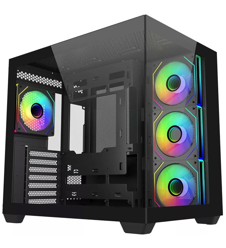 Boîtier Cooler Master Elite 681 / 4x FAN ARGB  / Noir