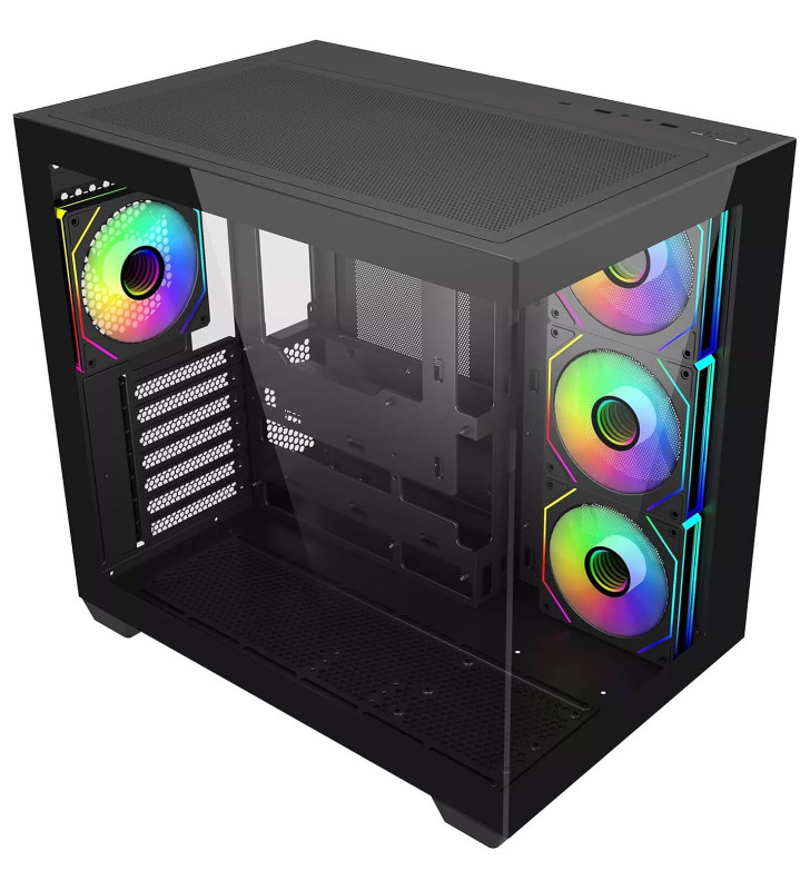 Boîtier Cooler Master Elite 681 / 4x FAN ARGB  / Noir
