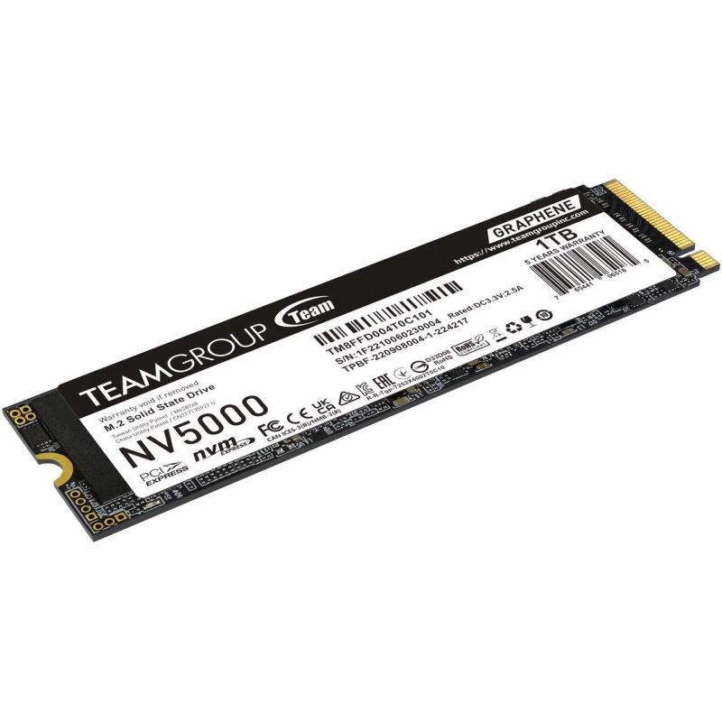 Disque Dur Interne Team Group NV5000 M.2 2280 / 1 To