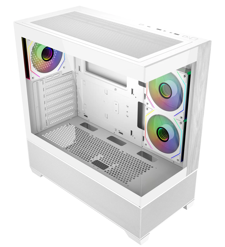 Boîtier Cooler Master Elite 690 / 3x FAN ARGB  / Blanc
