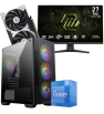 Setup Gamer Special Pc de Bureau Gaming / i5-12400F / RTX 5060 8G / 32 Go Avec Écran Gaming MSI MAG 27" Full HD IPS / 240 Hz