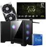 Setup Gamer Special Pc de Bureau Gaming / i7-12700KF / RTX 5060 8G / 32 Go Avec Écran Gaming MSI MAG 24.5" Full HD IPS / 200 Hz