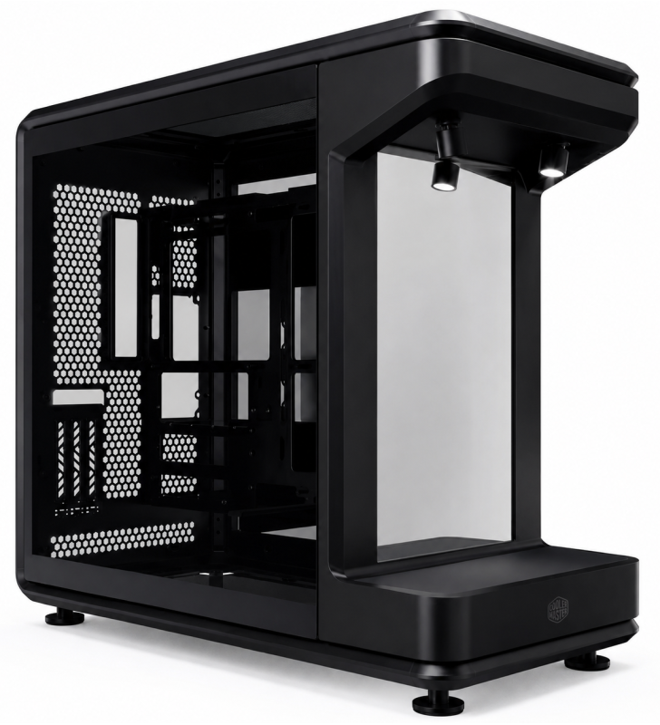 Boîtier Cooler Master MasterFrame 360 Stage Mirror / Noir