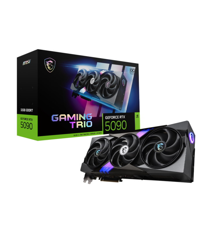 Carte graphique MSI GeForce RTX 5090 GAMING TRIO OC / 32 Go GDDR7