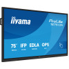 Écran Tactile Interactif Iiyama 75"4K 60Hz 8G/128G HDMI/RJ45/DP HAUT PARLEUR + SUPPORT