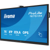 Écran Tactile Interactif Iiyama 75"4K 60Hz 8G/128G HDMI/RJ45/DP HAUT PARLEUR + SUPPORT