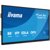 Écran Tactile Interactif Iiyama 86"4K 60Hz 8G/128G HDMI/RJ45/DP HAUT PARLEUR + SUPPORT