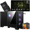 Setup Gamer Special Pc de Bureau Gaming / Ryzen 7 7800X3D / RTX 5060 8G / 64 Go DDR5 Avec Écran MSI 27" Full HD IPS / 240 Hz