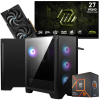 Setup Gamer Special Pc de Bureau Gaming / Ryzen 9 7950X / RTX 5060 8G / 32 Go DDR5 Avec Écran Gaming MSI MAG 27" WQHD IPS / 200 Hz