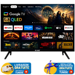 TV Ecosat 55" QLED 4K SMART Google TV