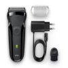 Rasoir électrique rechargeable Braun Series 3 300s / Noir