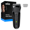 Rasoir électrique rechargeable Braun Series 3 300s / Noir