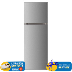 Réfrigérateur Brandt Double Portes NoFrost 340 LITRES / BD4410NS / Silver