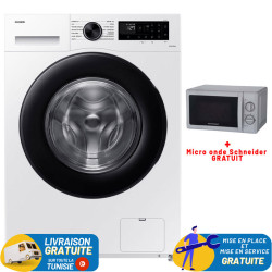 MACHINE À LAVER SAMSUNG 9KG BLANC / WW90CG04DAE + Micro onde Schneider GRATUIT