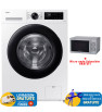 MACHINE À LAVER SAMSUNG 9KG BLANC / WW90CG04DAE + Micro onde Schneider GRATUIT