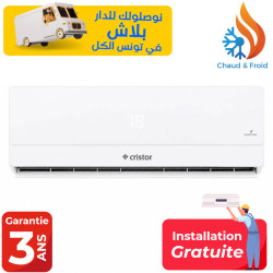 CLIMATISEUR CRISTOR 18000BTU INVERTER TROPICALISÉ T3 / Chaud Froid