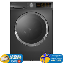 Lave linge INVERTER SCHNEIDER 11Kg / SCLL11400XPS / Silver
