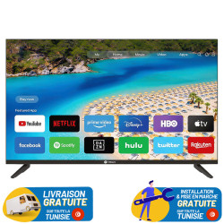 TV Vega 32" LED FULL HD Smart TV / Récepteur intégré