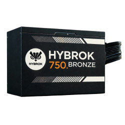 Boîte d'alimentation HYBROK PSU750WB / 750 Watts / 80 PLUS BRONZE