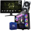 Setup Gamer Special Pc de Bureau Gaming / Ultra 5 235 / RTX 5060 Ti 8G / 32 Go Avec Écran Gaming MSI MAG 27" Full HD IPS / 240 Hz
