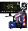 Setup Gamer Special Pc de Bureau Gaming / Ultra 5 235 / RTX 5060 Ti 8G / 32 Go Avec Écran Gaming MSI MAG 27" WQHD IPS / 200 Hz