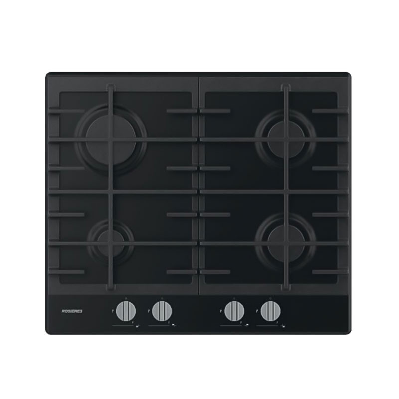 Plaque de Cuisson Encastrable ROSEIERS 4FEUX / 60CM / DARK IONX