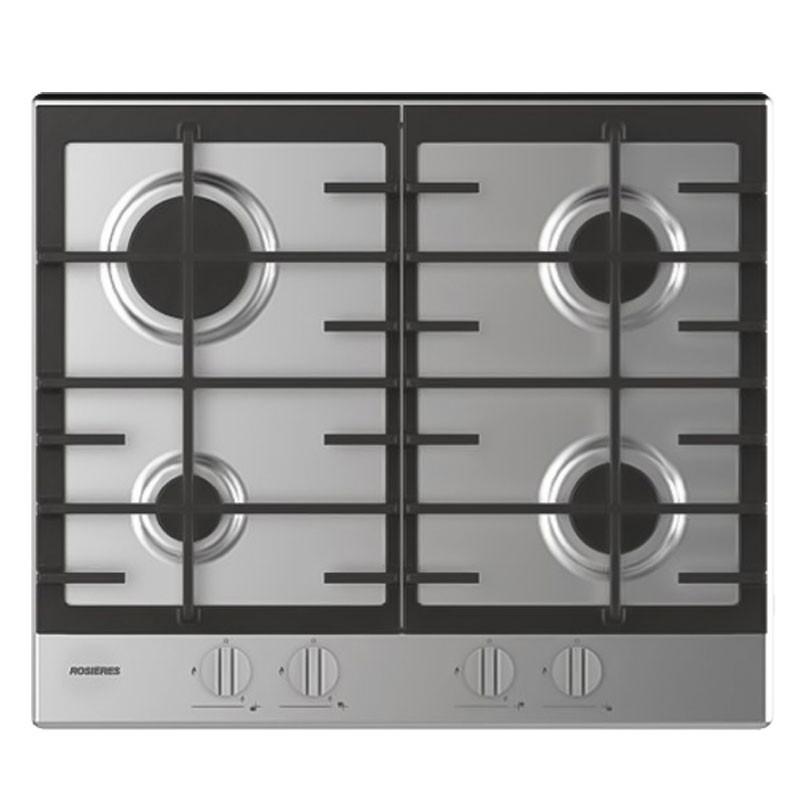 PLAQUE DE CUISSON ENCASTRABLE ROSIERS / 60CM / INOX