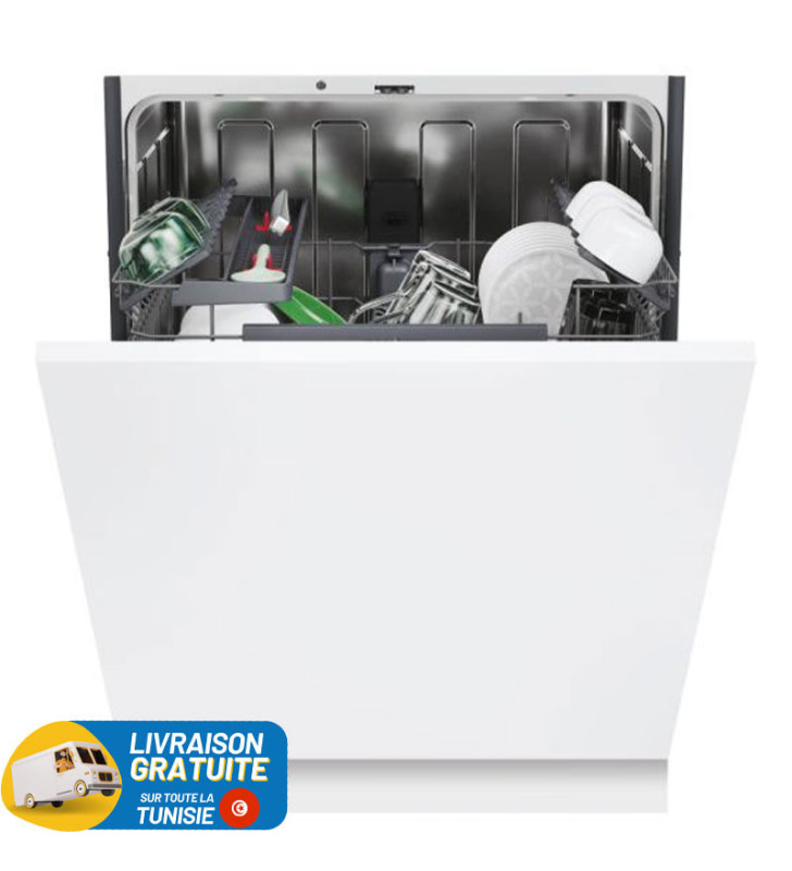 Lave Vaisselle Encastrable ROSIERES 15 COUVERTS / ENCRS5C4L0A-47 / BLANC