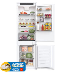Réfrigérateur Encastrable ROSIERES Combiné No Frost 263 Litres / RNBQT3518E / BLANC