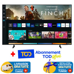 TV SAMSUNG 85" CRYSTAL ULTRA HD 4k SMART TV / U8000F (2025) + Abonnement TOD Offert
