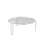 Micro Onde ECNCASTRABLE ROSIERS 28 Litres / GRIS