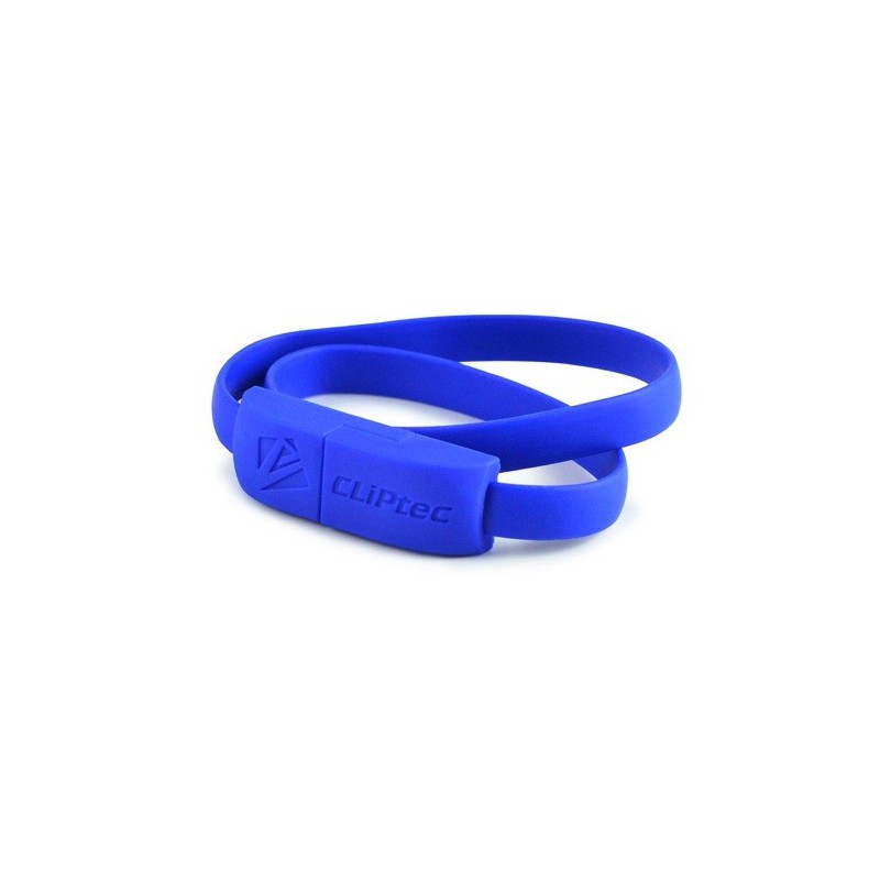 Câble CLiPtec BRACELET USB vers Micro-USB 40 cm / Bleu