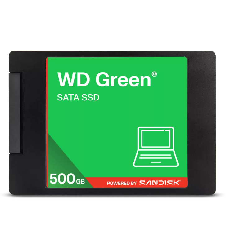 Disque Dur Interne WD Green SATA SSD 2.5"/7mm / 500GB