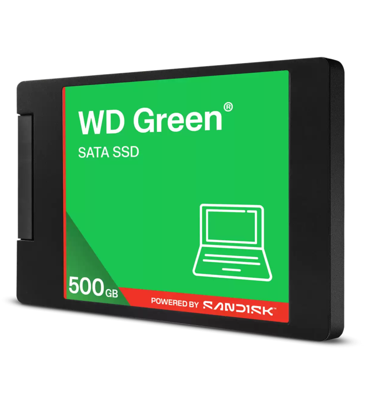 Disque Dur Interne WD Green SATA SSD 2.5"/7mm / 500GB