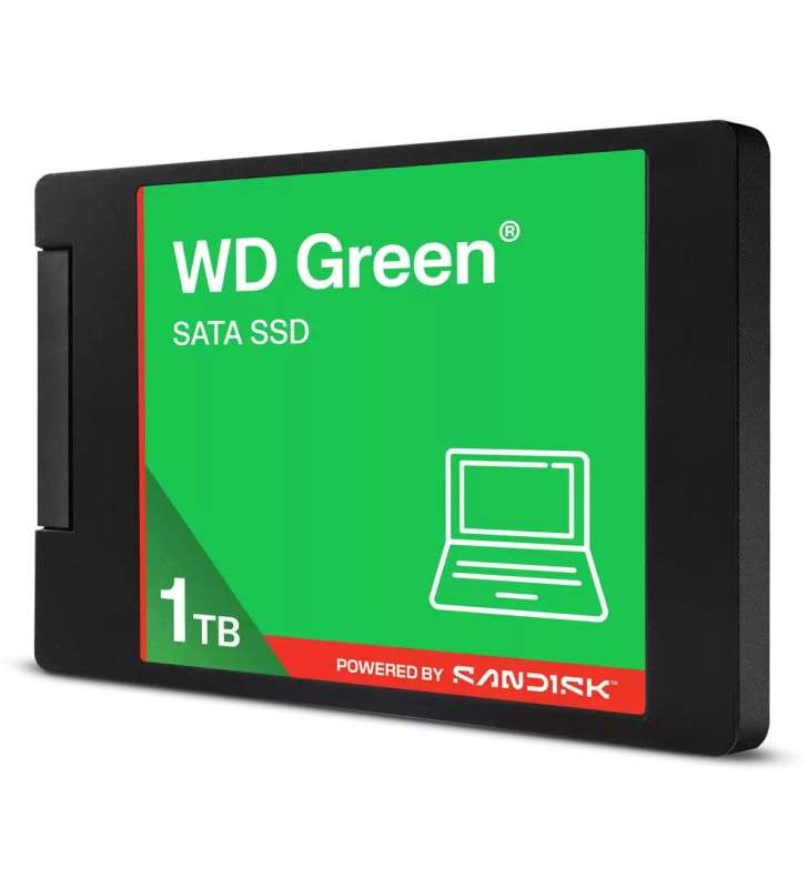 Disque Dur Interne WD Green SATA SSD 2.5"/7mm / 1 To