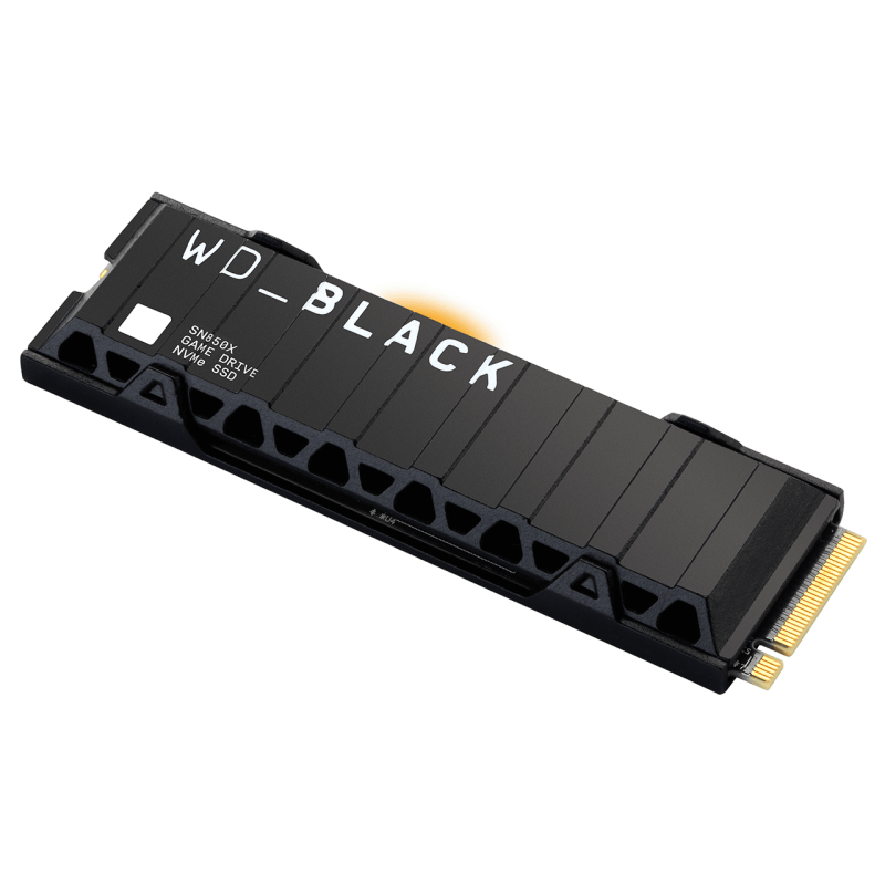 Disque Dur Interne SSD Western Digital SN850X 2To / Avec dissipateur thermique GEN4 X4 7300MB/S
