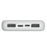 Power Bank RIVACASE / 10000 mAh / Blanc