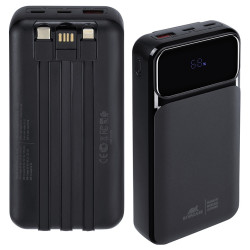 Power Bank RIVAVASE VA2221 20000 mAh Charge Rapide / Noir