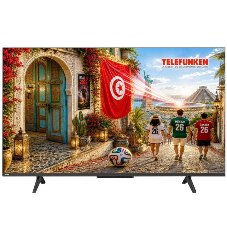 TV 55" Mini LED TELEFUNKEN X6F GOOGLE TV 4K MATTE SCREEN
