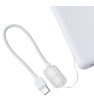 Power Bank RIVAVASE VA2311 / 10000 mAh / 22.5 W / Blanc