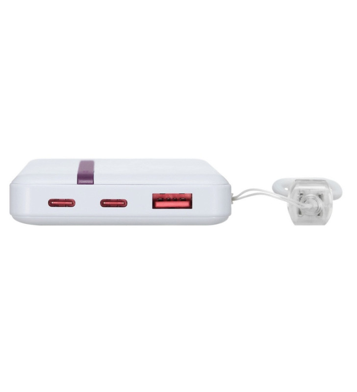 Power Bank RIVAVASE VA2311 / 10000 mAh / 22.5 W / Blanc