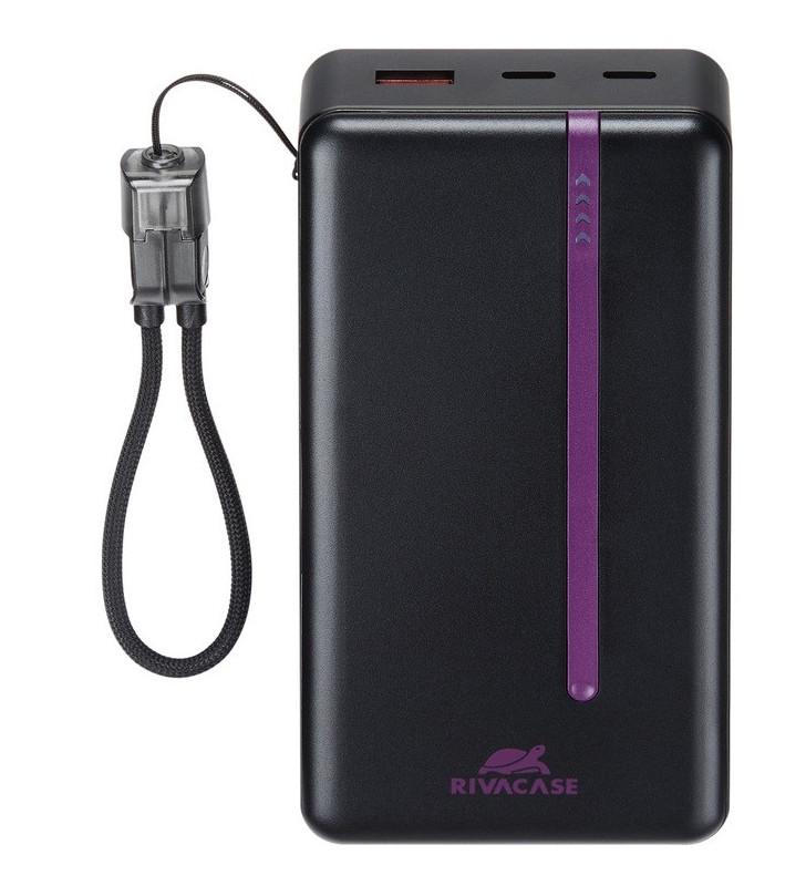 Power Bank RIVAVASE VA2321 / 20000 mAh / 22.5 W / Noir