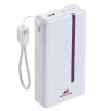 Power Bank RIVAVASE VA2321 / 20000 mAh / 22.5 W / Blanc
