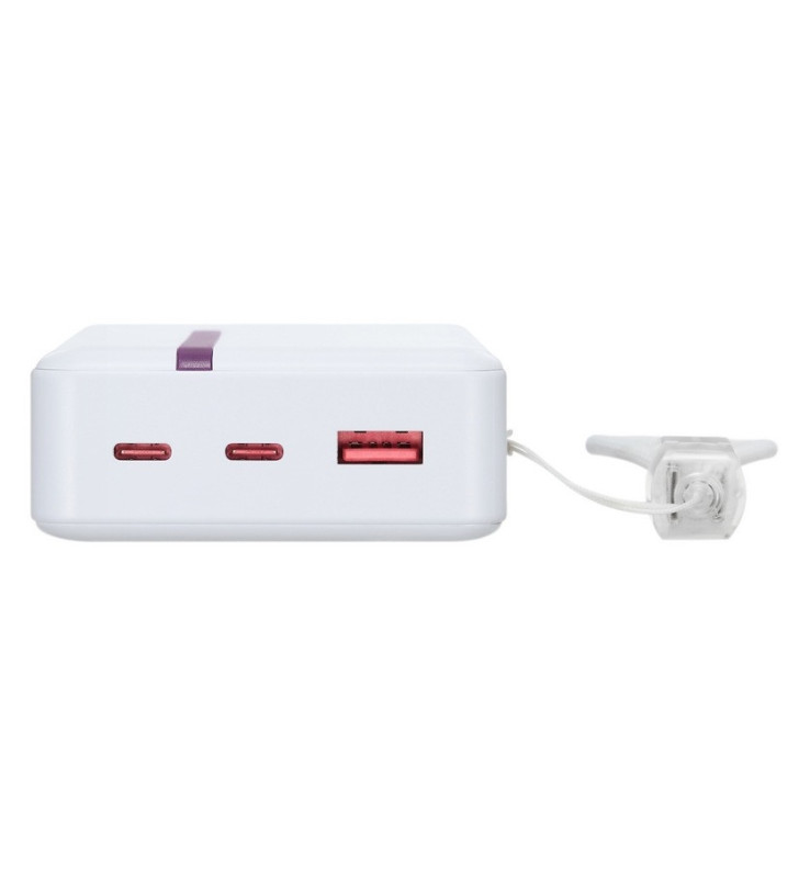 Power Bank RIVAVASE VA2321 / 20000 mAh / 22.5 W / Blanc