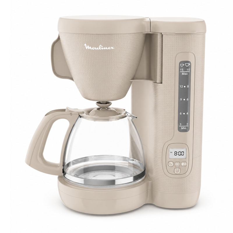 Cafetiere Filtre MOULINEX 15 Tasses / Beige