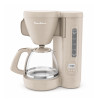 Cafetiere Filtre MOULINEX 15 Tasses / Beige