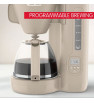 Cafetière Filtre MOULINEX 15 Tasses / Beige