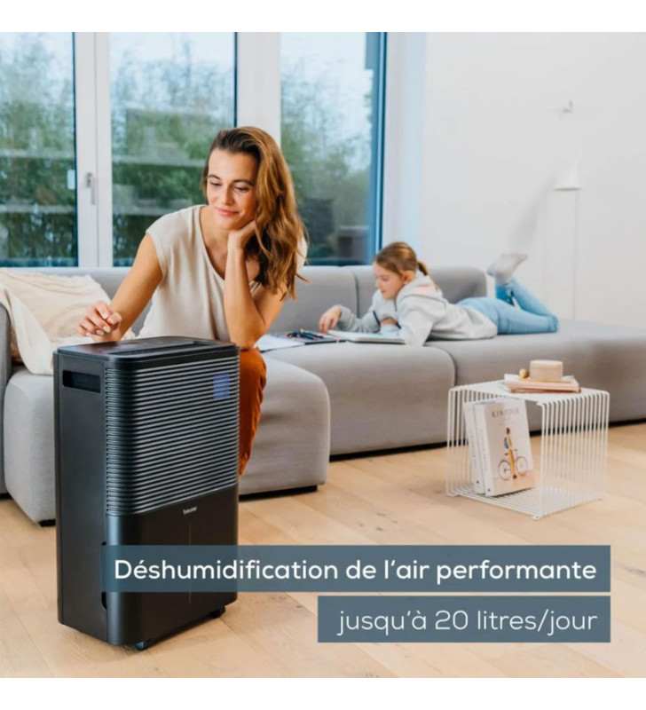Déshumidificateur d'air BEURER 20 Litres / Noir