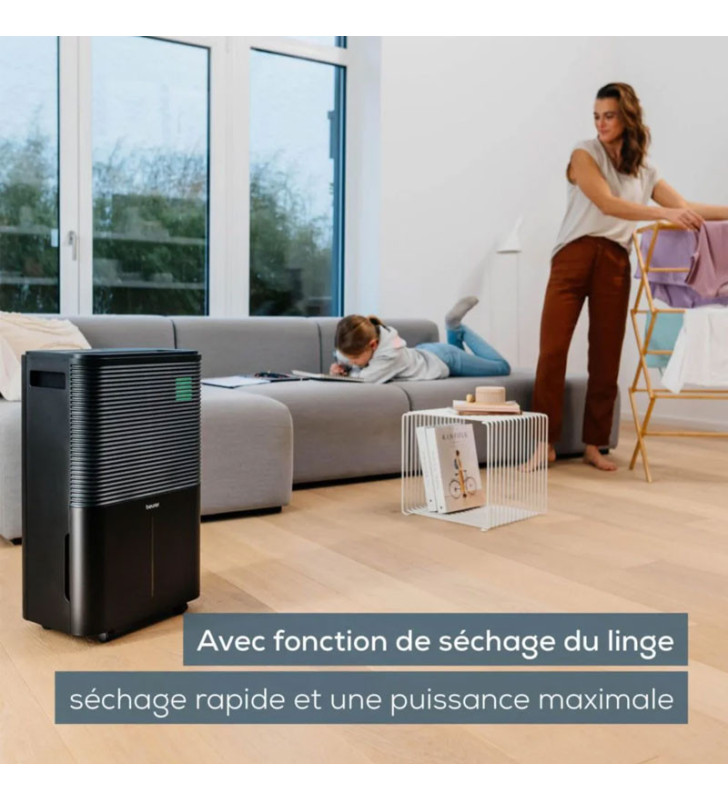 Déshumidificateur d'air BEURER 20 Litres / Noir